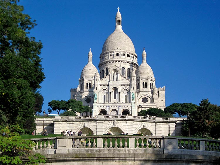 Montmartre - Basilika Sacré-Cœur Montmartre - Basilika Sacré-Cœur