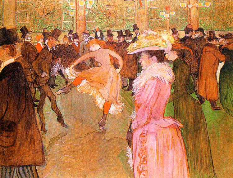 Moulin Rouge - Tänzer 1889 - 1890
