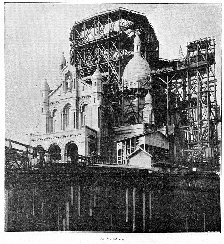 Sacré-Cœur Basilika in Montmartre