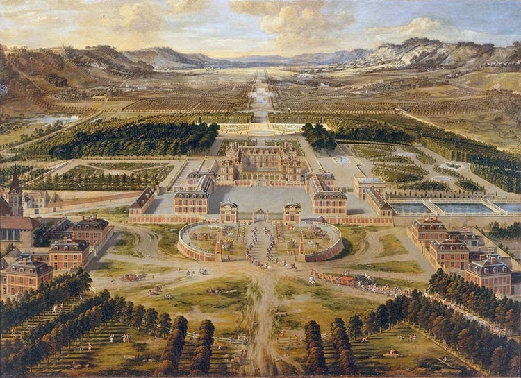 Schloss Versailles - Gemälde von Pierre Patel